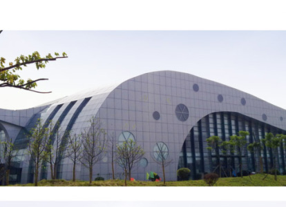 朔州会议中心外景网架工程